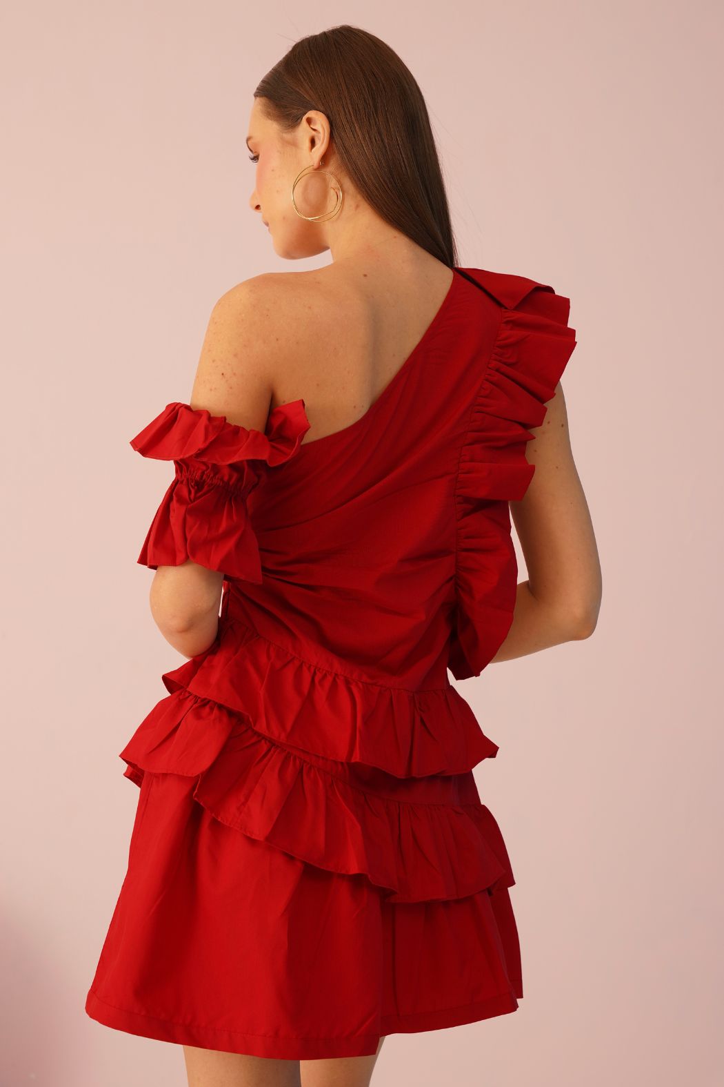 Rose Dress - Red