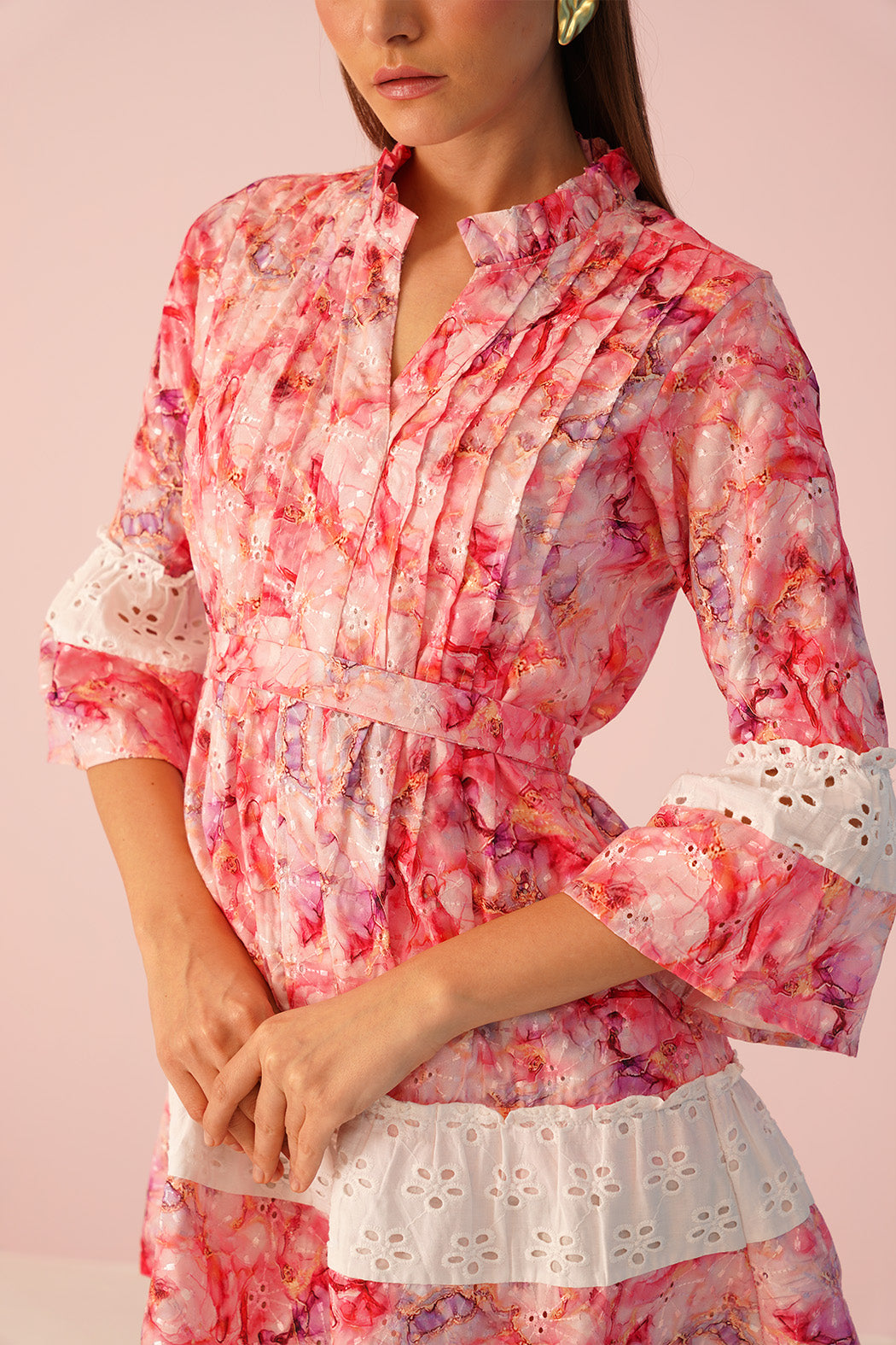 DEEPTI in Capri Dress - Pink
