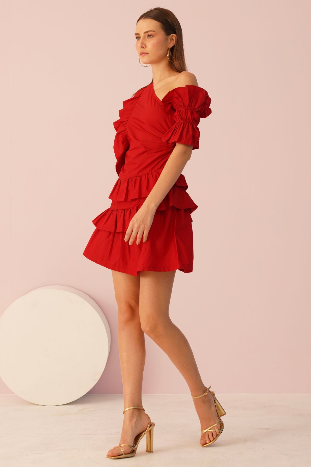 Rose Dress - Red