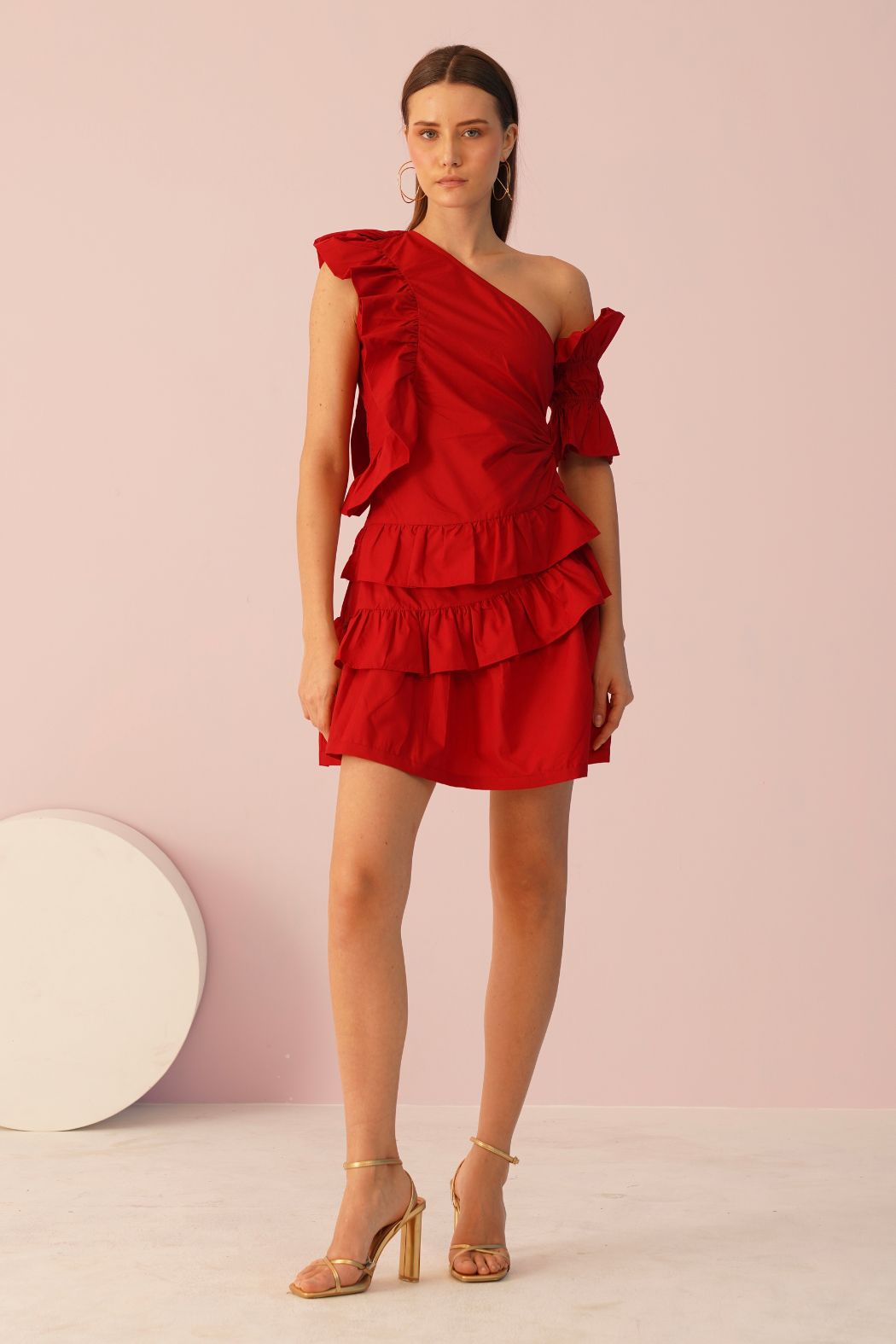 Rose Dress - Red