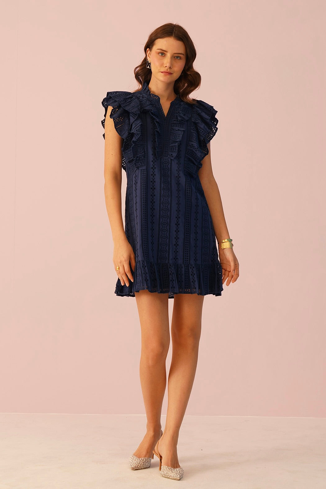 Emma Dress - Blue