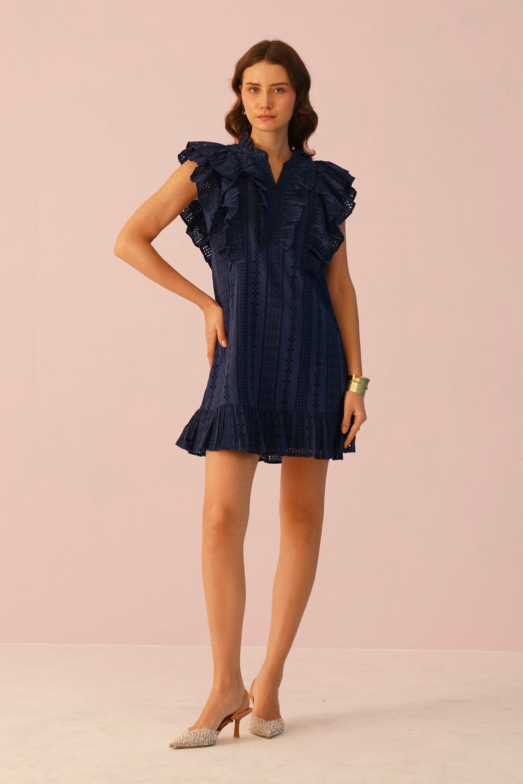 Emma Dress - Blue