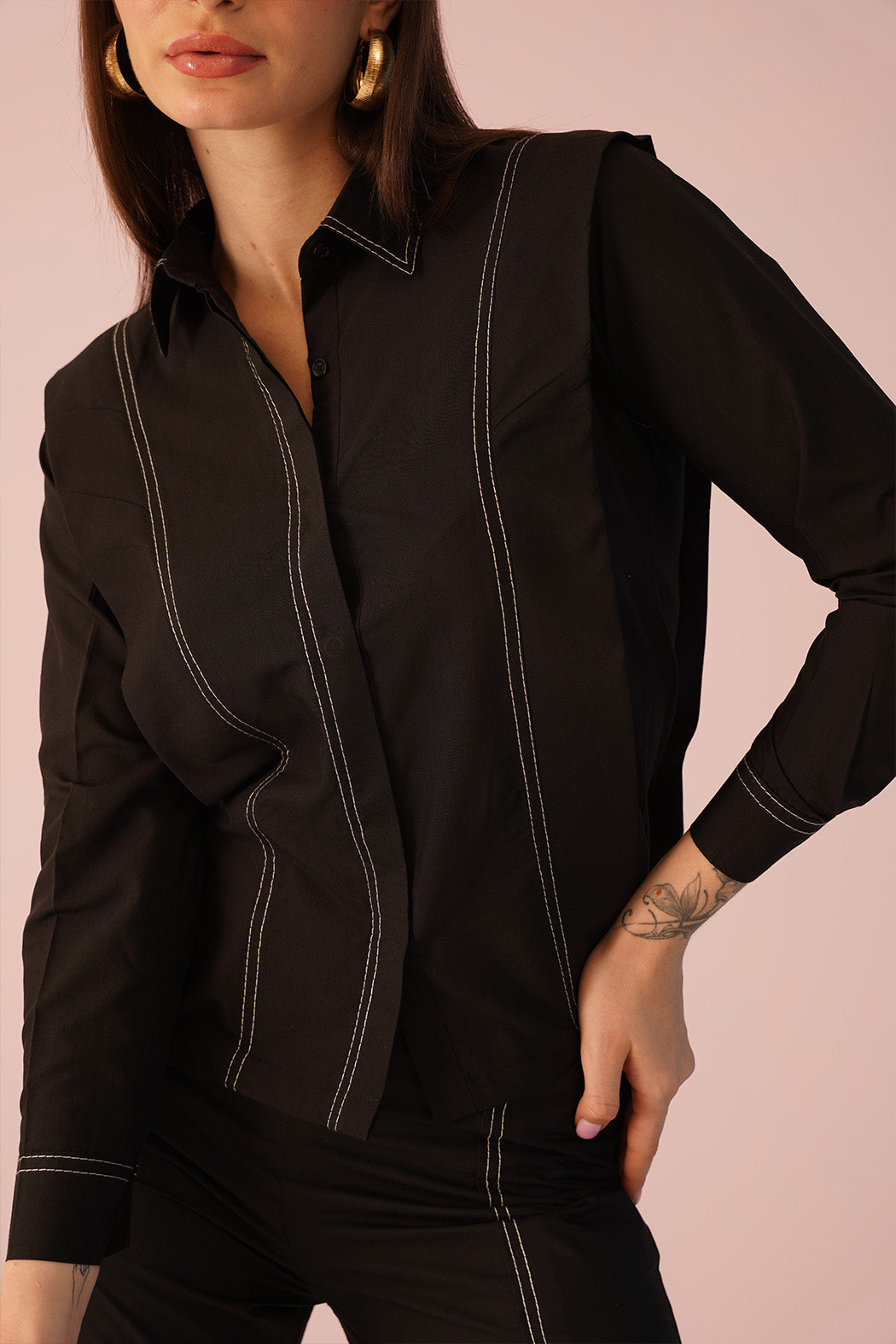 Boxy Shirt - Black