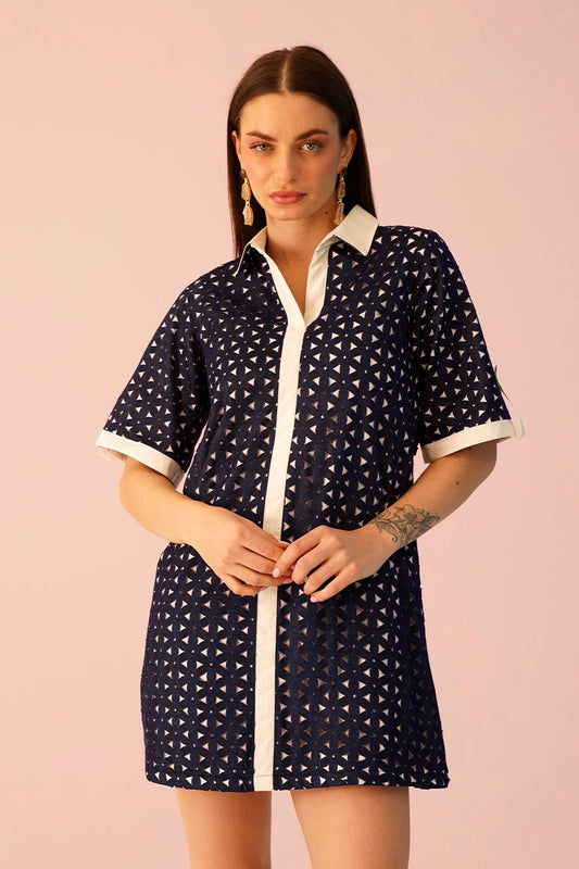 Mykonos Dress - Denim