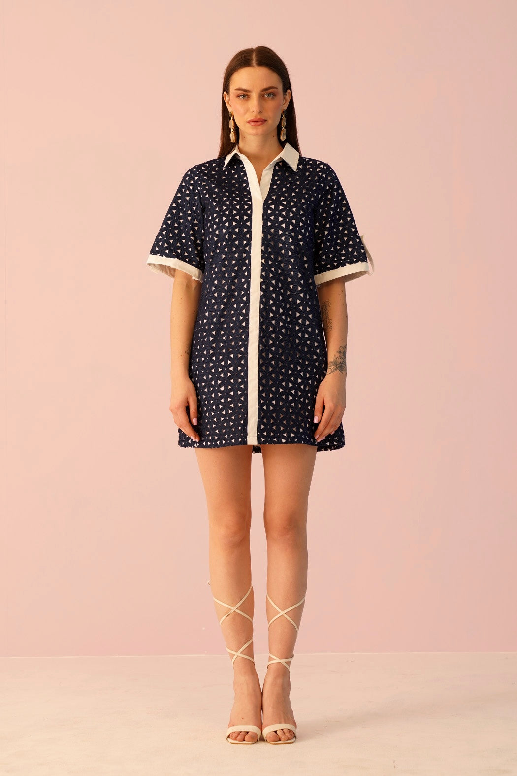 Mykonos Dress - Denim