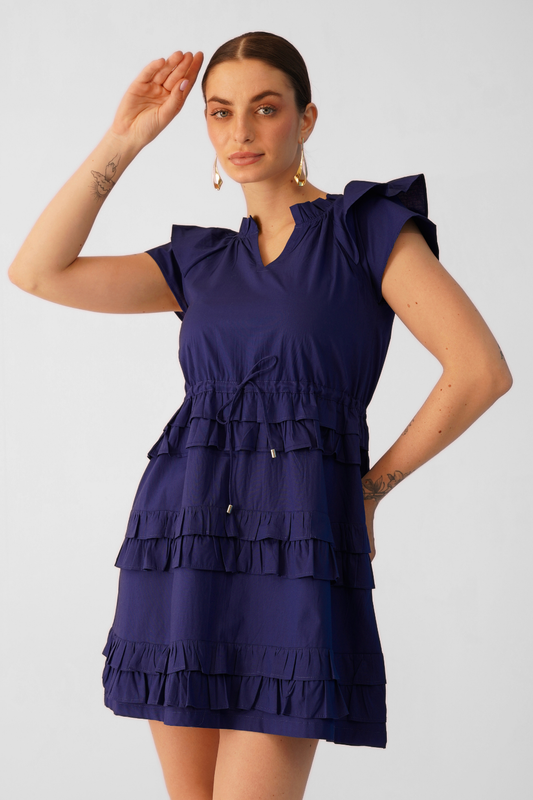 Bari Dress - Blue