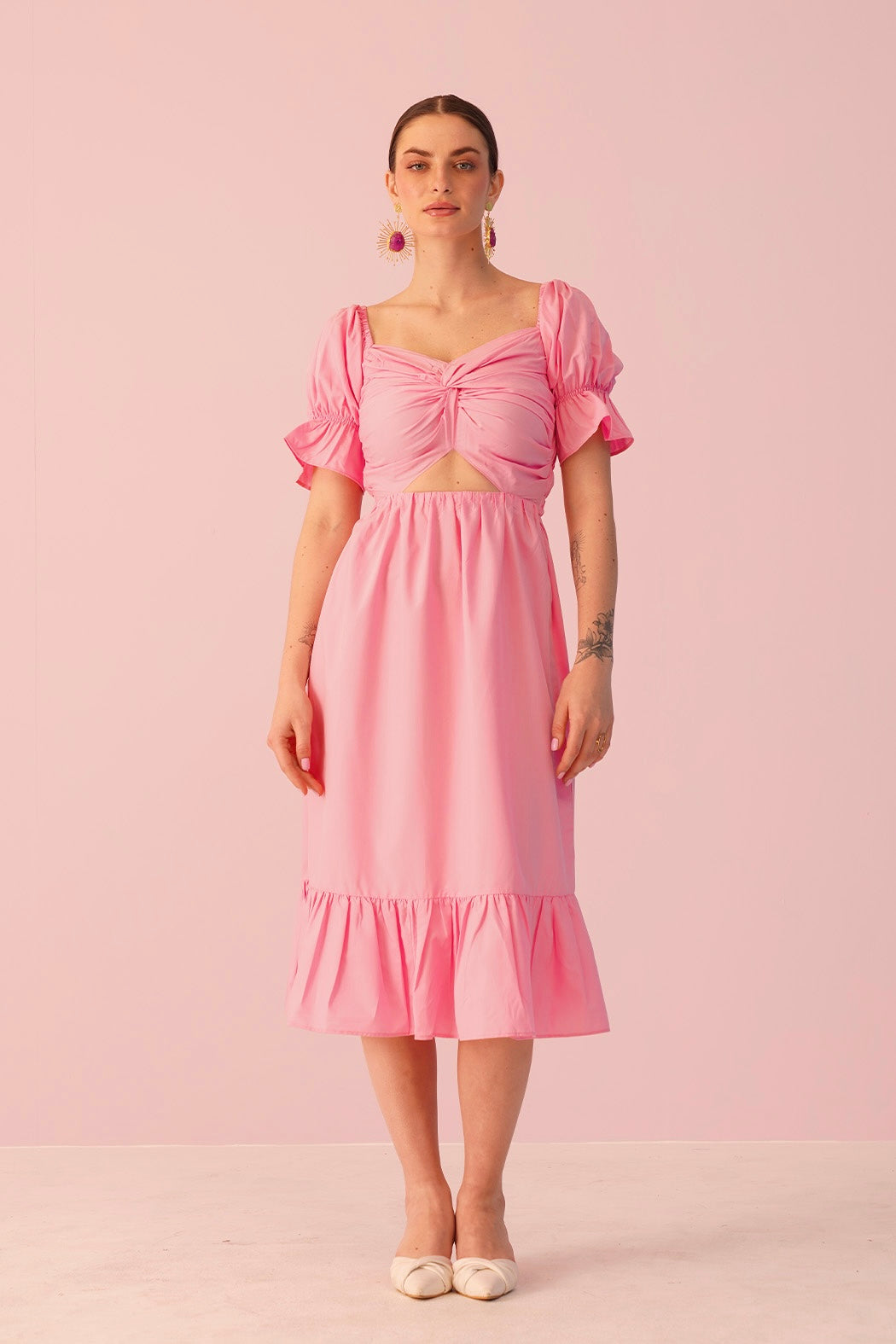 Santorini Dress - Pink