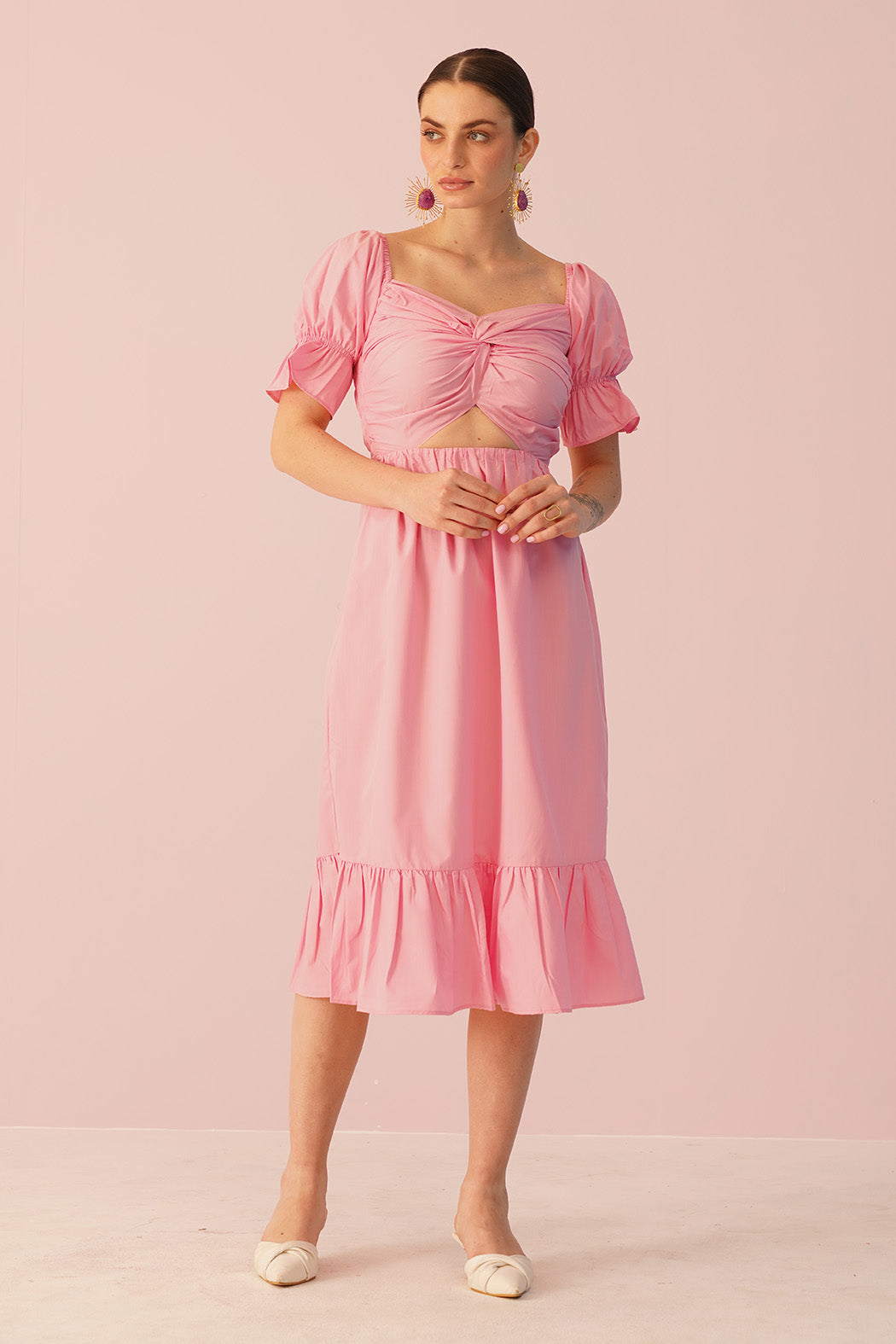 Santorini Dress - Pink
