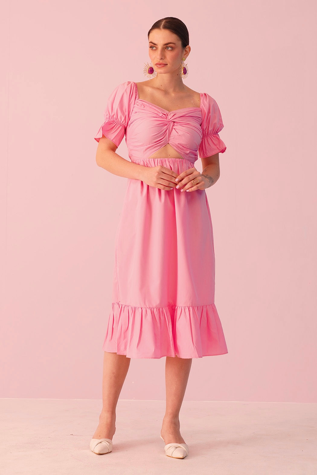 Santorini Dress - Pink