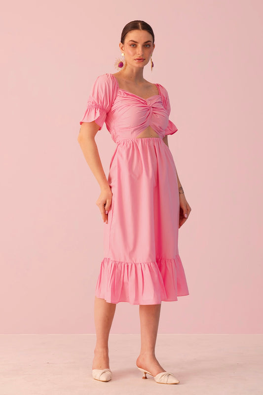 Santorini Dress - Pink