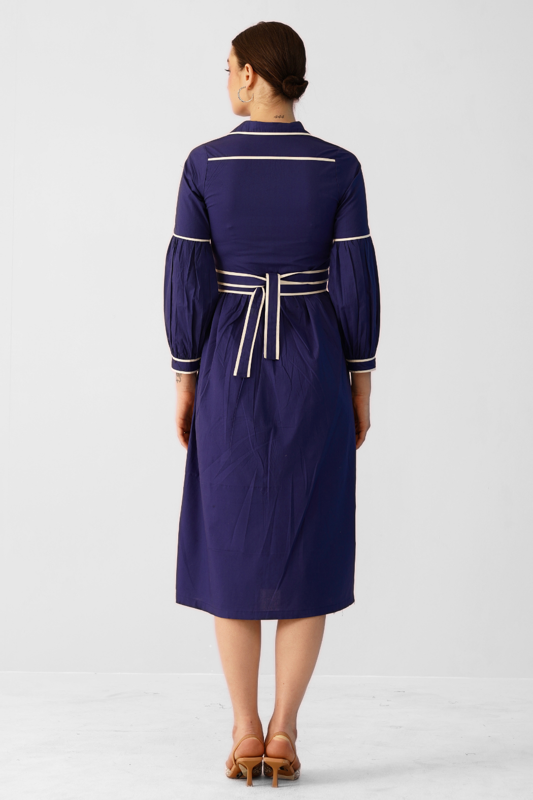 Jenny Midi Dress - Blue