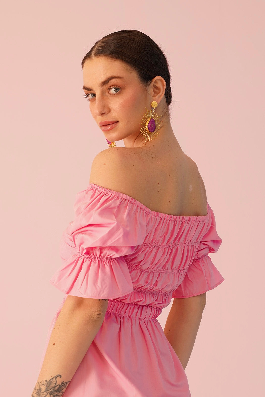 Santorini Dress - Pink