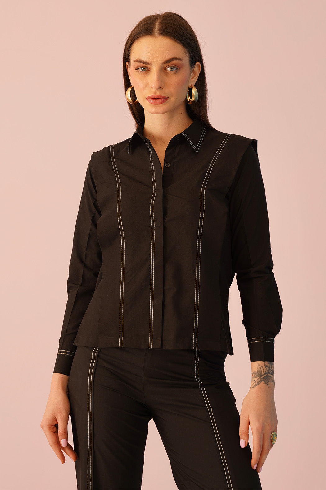Boxy Shirt - Black
