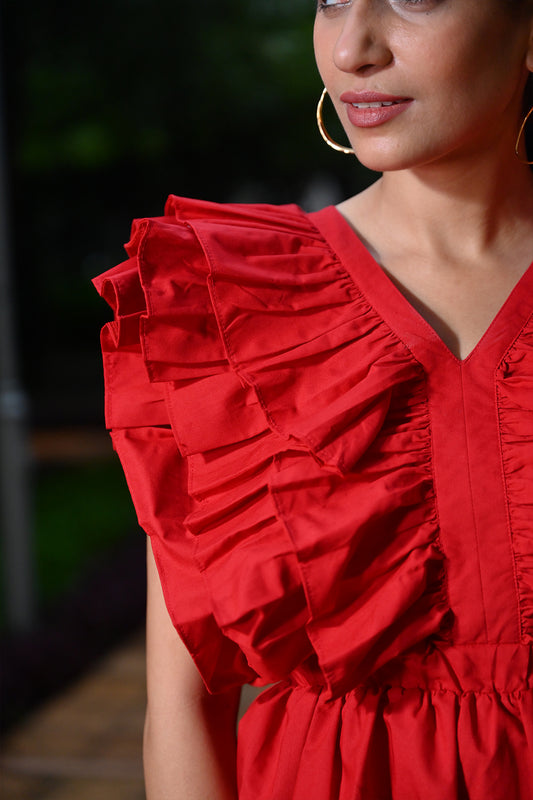 Capri Top - Red