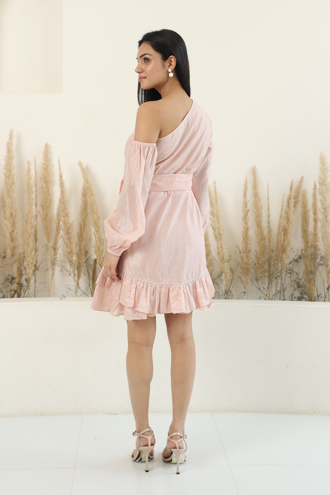 SHIKHA in Amore Dress - Baby Pink