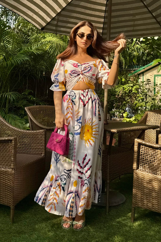 MEHAK BAKSHI in Santorini Dress - Sol