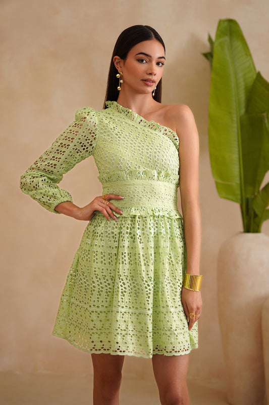 Kelly Dress - Pale Green