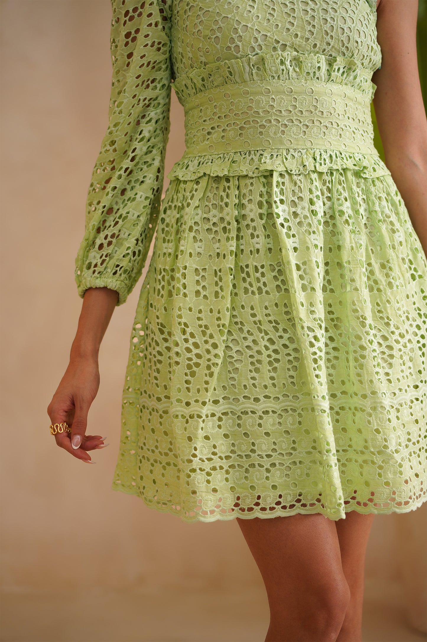 Kelly Dress - Pale Green