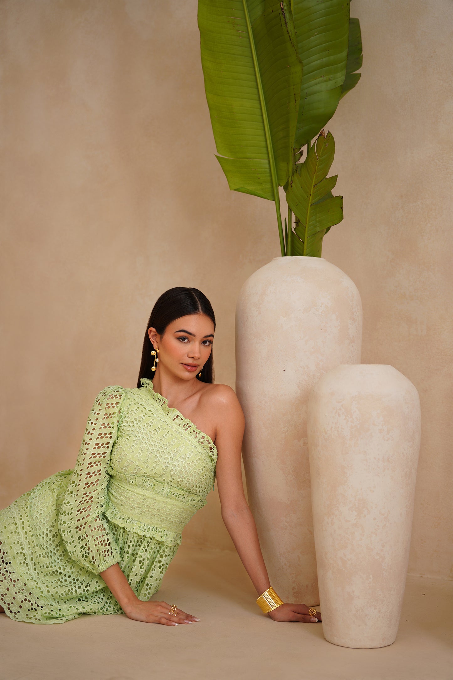 Kelly Dress - Pale Green