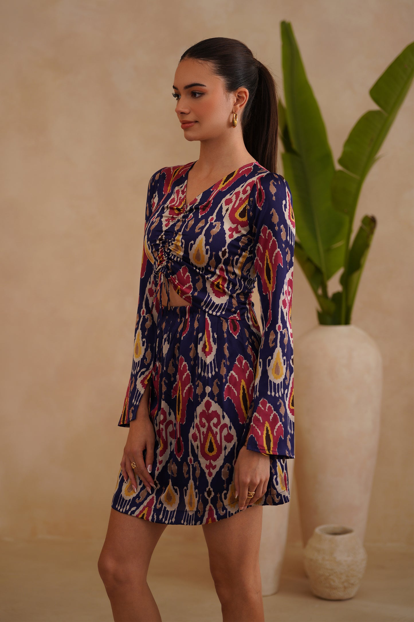 Lola Dress - Ikat