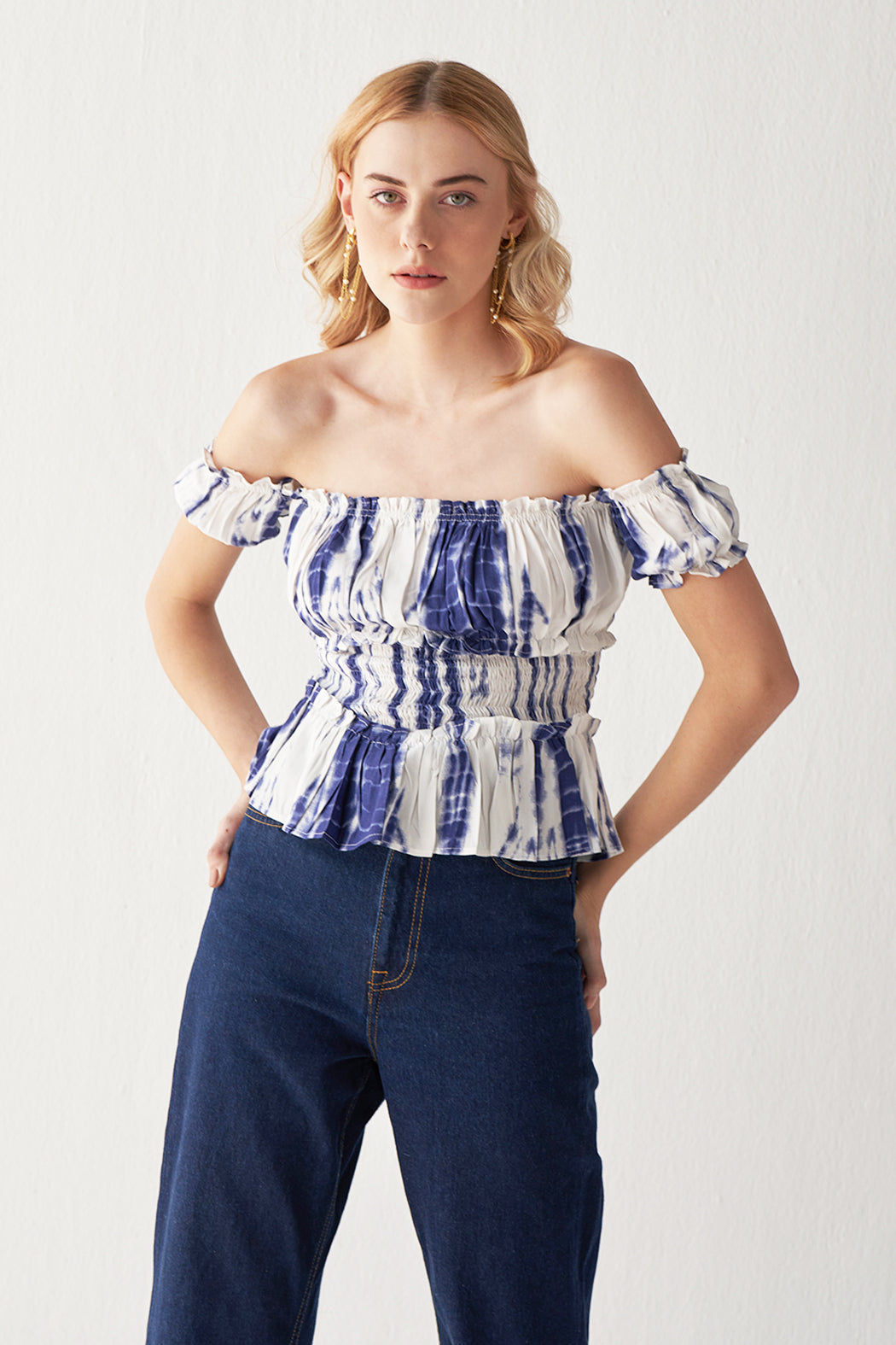 KOMAL KAPOOR in Allora Cinched Waist Top
