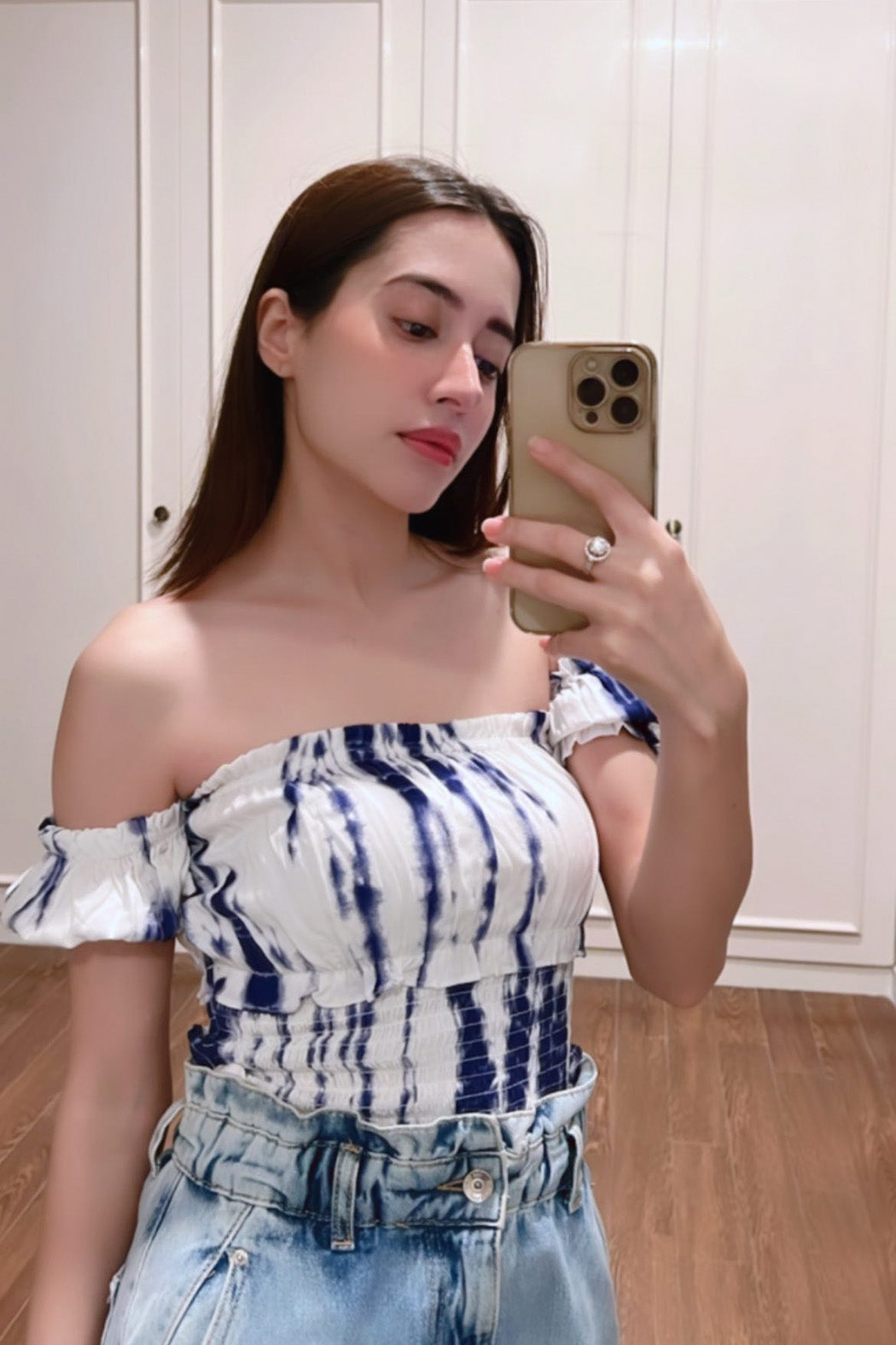 KOMAL KAPOOR in Allora Cinched Waist Top