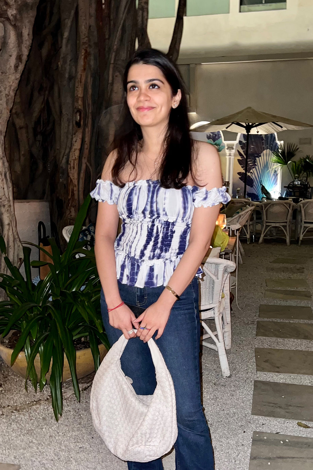 KOMAL KAPOOR in Allora Cinched Waist Top