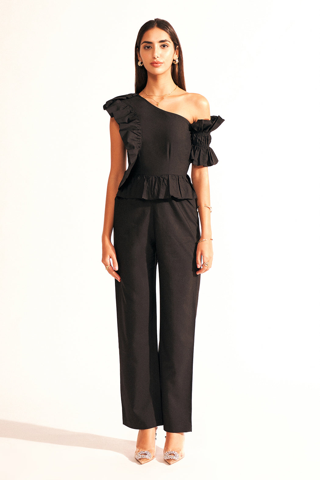 Rose Jumpsuit - Black