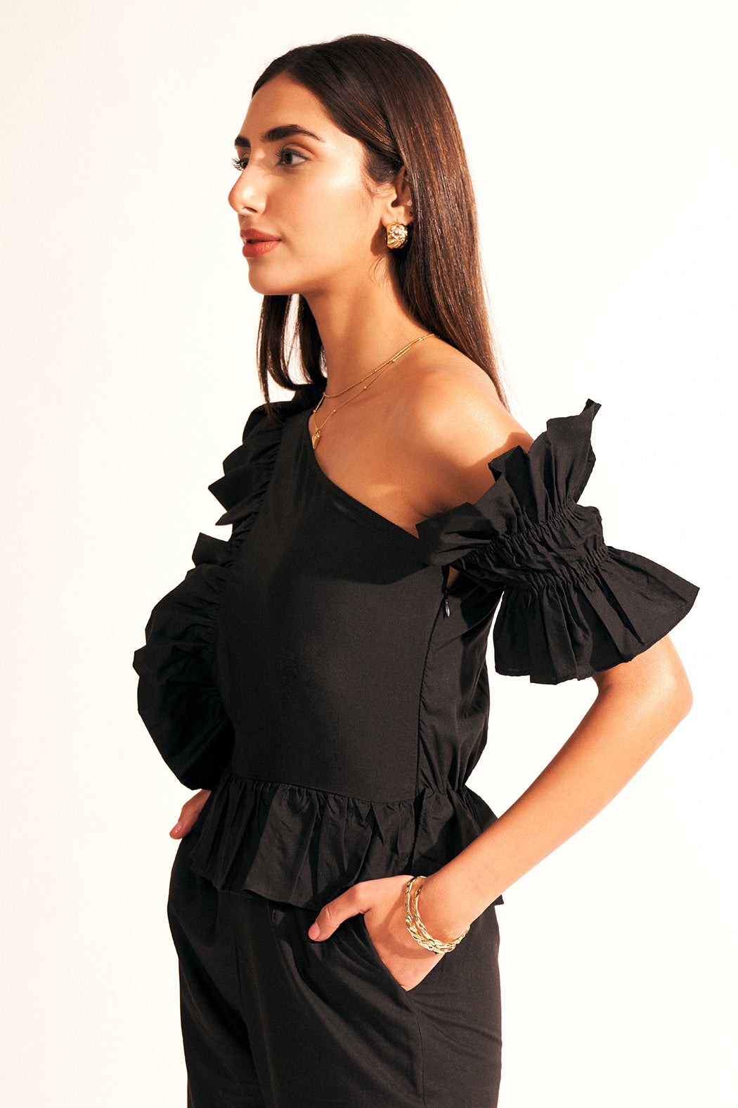 Rose Jumpsuit - Black