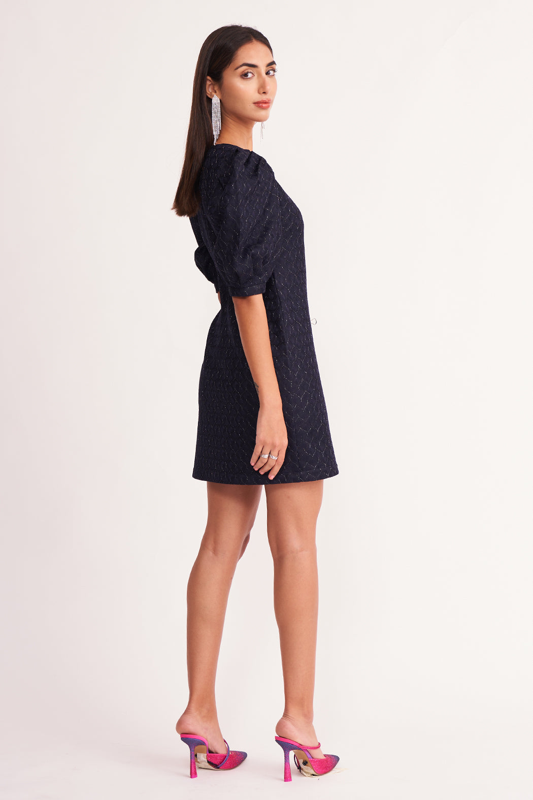Stella Jacquard Dress