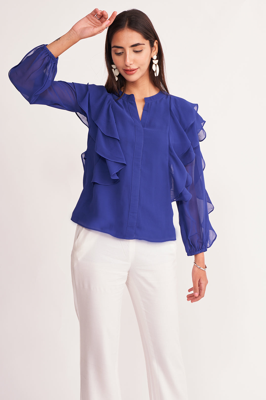 Giselle Ruffle Top