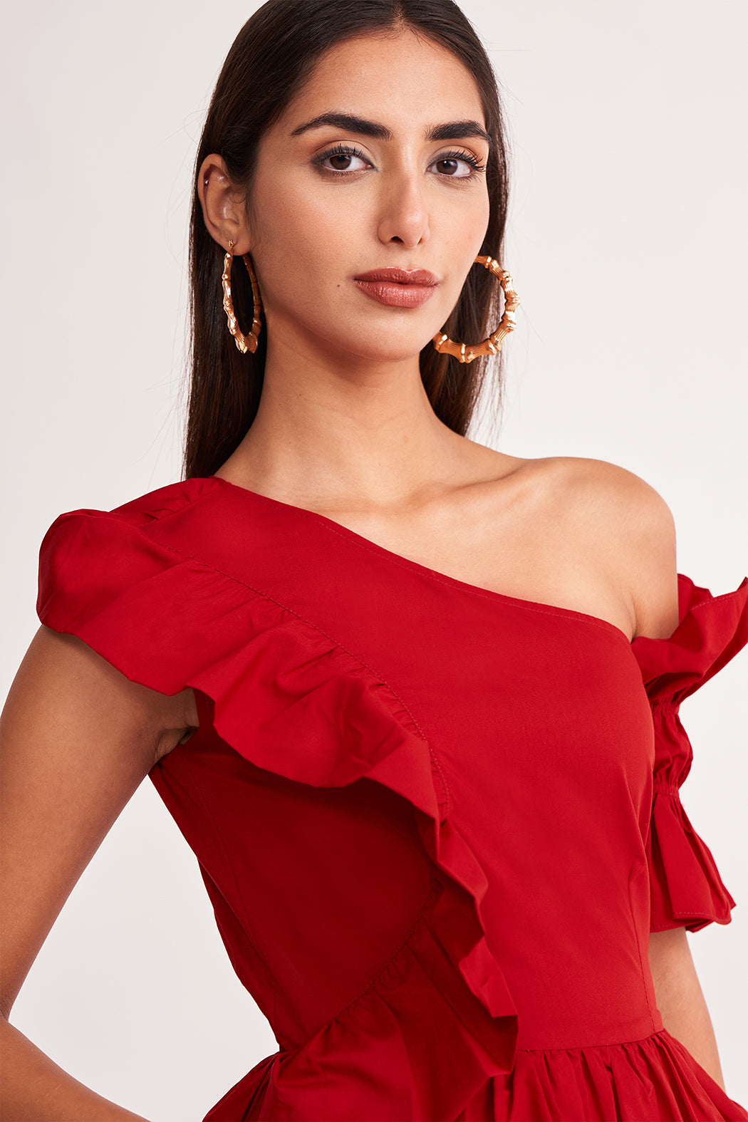 Rose Jumpsuit - Red