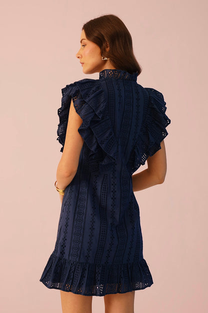 Emma Dress - Blue