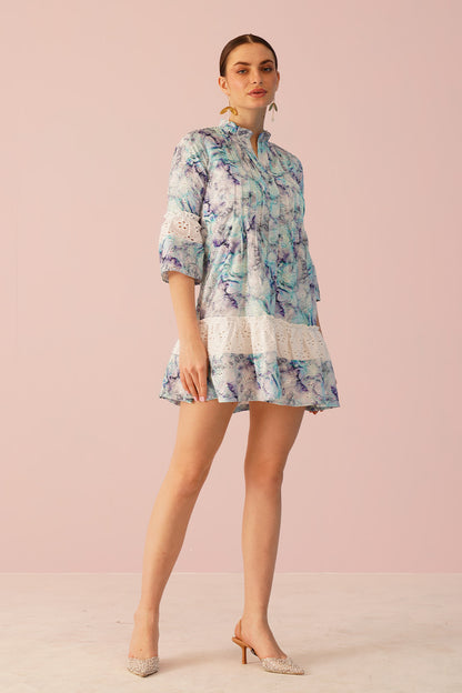 Capri Dress - Blue