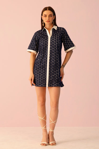 Mykonos Dress - Denim