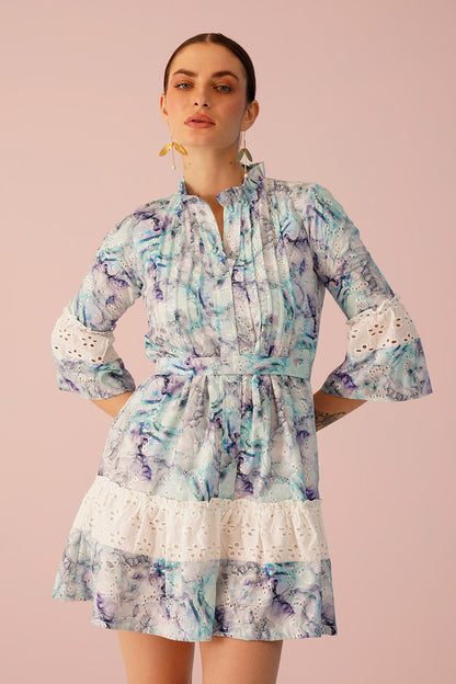 Capri Dress - Blue