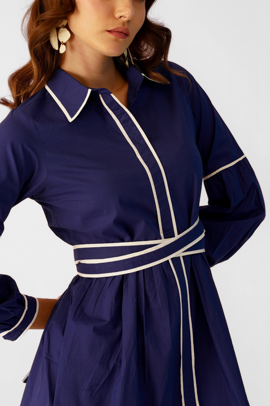 Jenny Dress - Blue