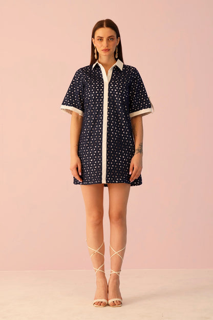 Mykonos Dress - Denim