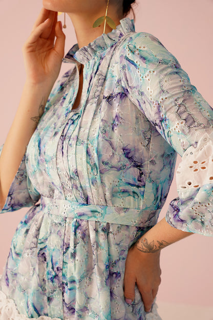 Capri Dress - Blue