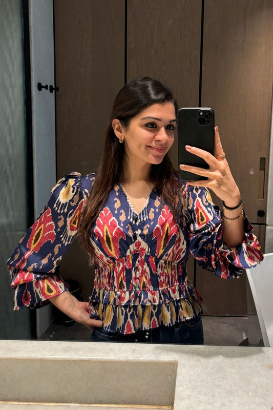 Mimosa Top - Ikat