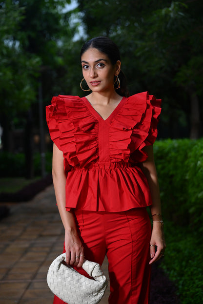 Capri Top - Red
