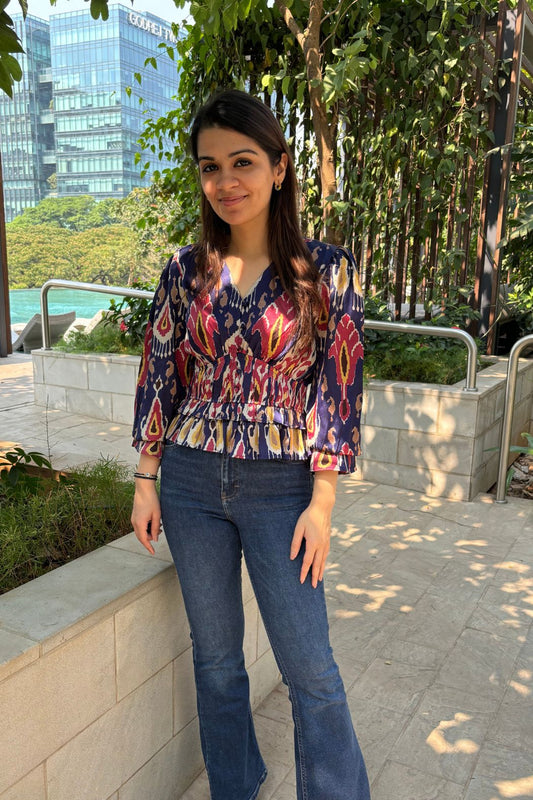 Mimosa Top - Ikat