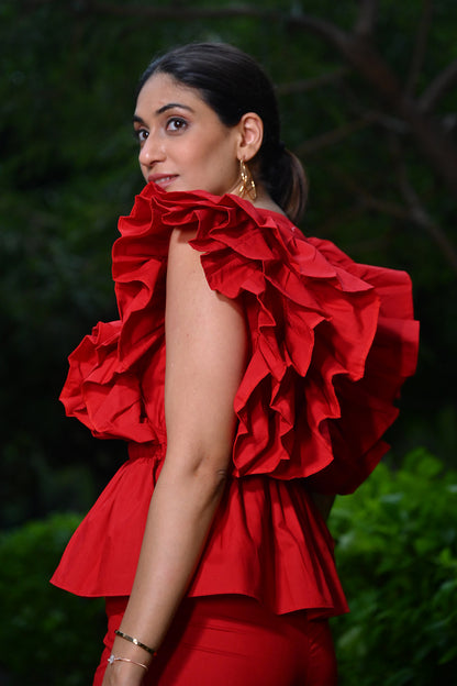 Capri Top - Red