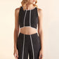 Como Co-ord set in Black