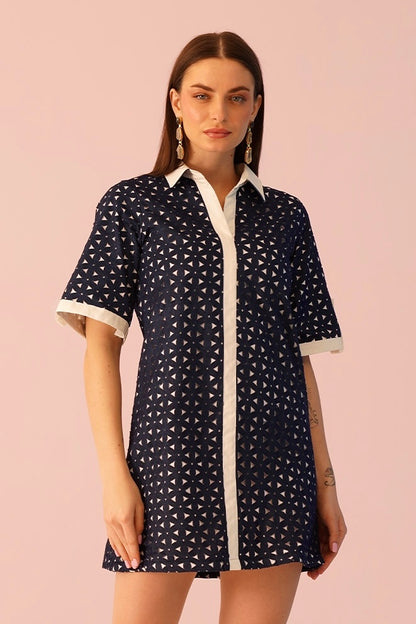 Mykonos Dress - Denim