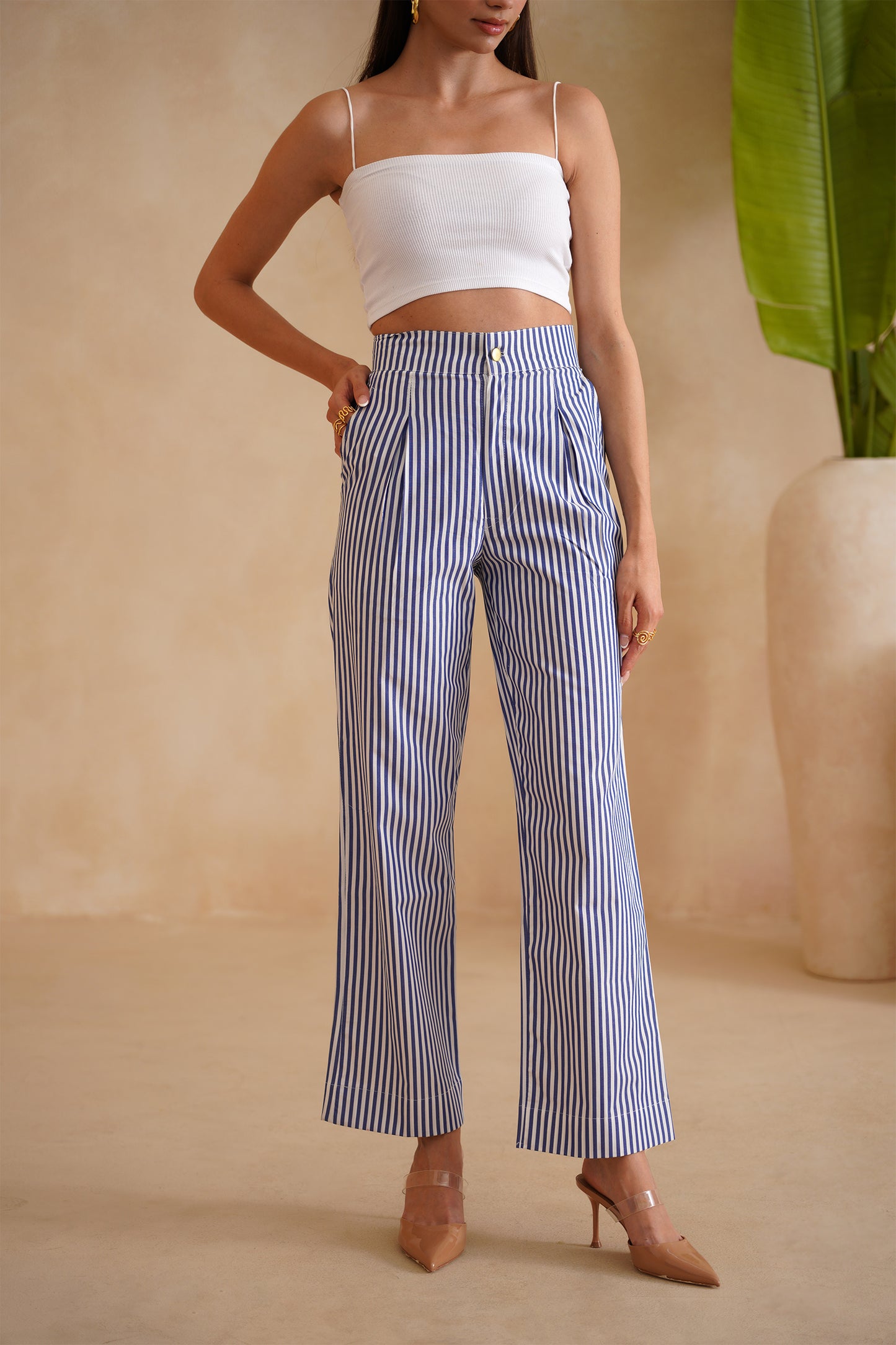Ralph Box Pleat Pants