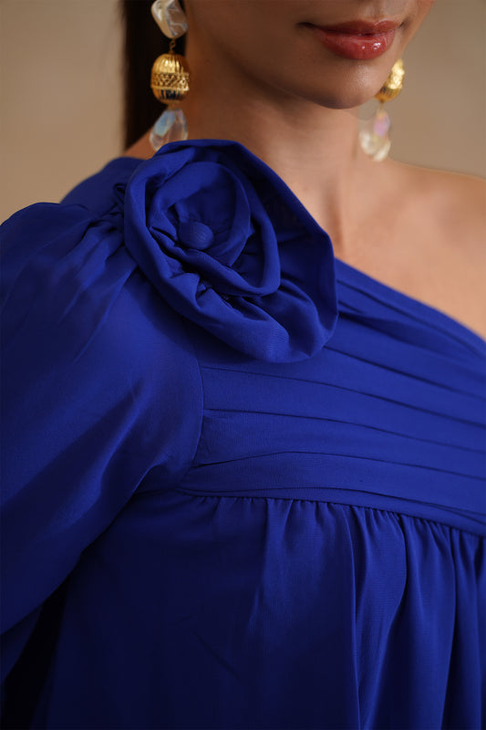 Iris Dress - Blue