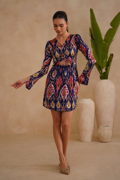 Lola Dress - Ikat