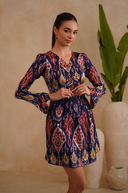 Lola Dress - Ikat