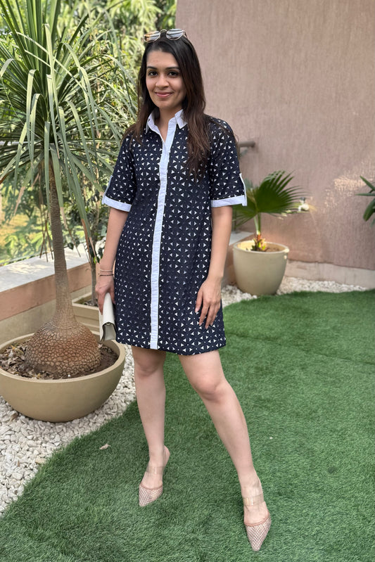 Mykonos Dress - Denim